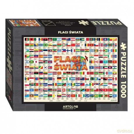 ARTGLOB Puzzle Flagi świata 1 000 el. [PUZZLE]