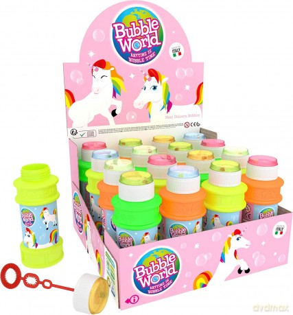 Bańki mydlane 60 ml Jednorożec (36 szt)