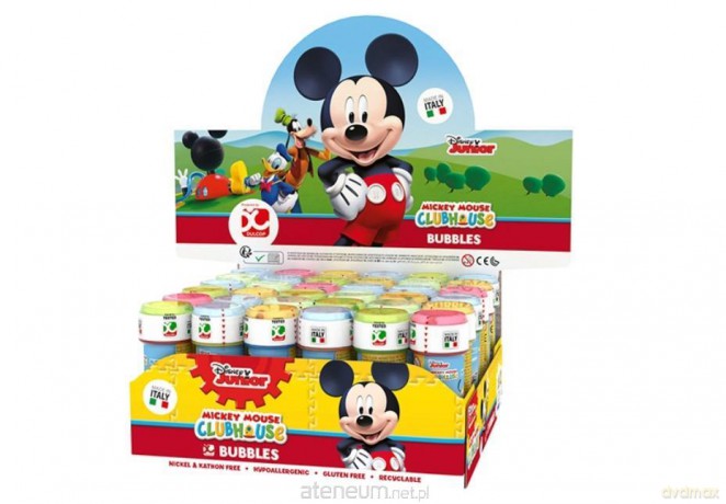 Bańki mydlane 60 ml Mickey Mouse (36 szt)