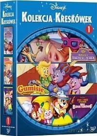 Kolekcja kreskówek Disney 1: Chip i Dale: Drużyna R.R.: Mali bohaterowie/Gumisie: Niebo pełne Gumisiów/Wakacje z Timonem i Pumbą [3DVD]