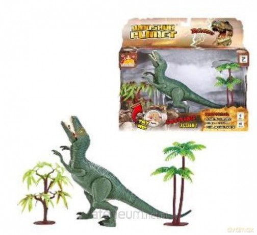 Dinozaur na baterie [FIGURKA]
