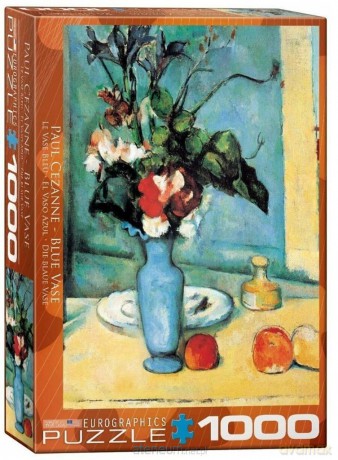EUROGRAPHICS 1000 el. Niebieska waza, Paul Cezanne [PUZZLE]