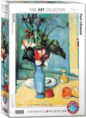 EUROGRAPHICS 1000 el. Niebieska waza, Paul Cezanne [PUZZLE]