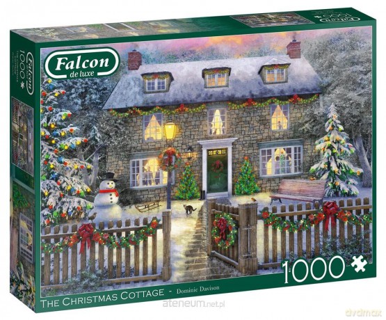1000 el. Falcon Dom w świątecznej oprawie [PUZZLE]