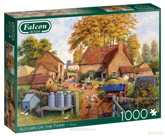 1000 el. Falcon Jesień w gospodarstwie [PUZZLE]