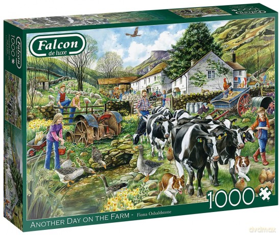 1000 el. Falcon Kolejny dzień na farmie [PUZZLE]