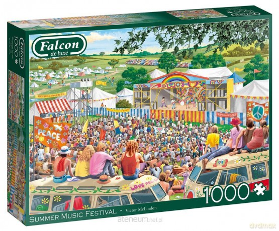 1000 el. Falcon Letni festiwal muzyczny [PUZZLE]
