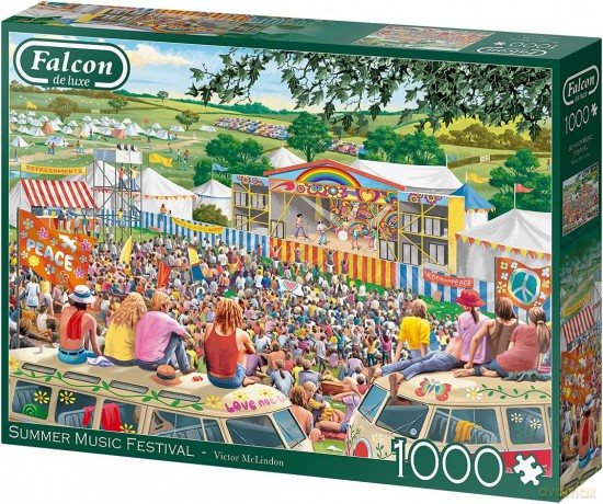 1000 el. Falcon Letni festiwal muzyczny [PUZZLE]