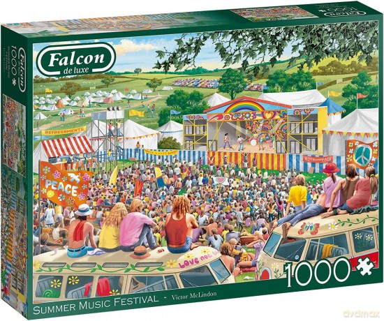 1000 el. Falcon Letni festiwal muzyczny [PUZZLE]