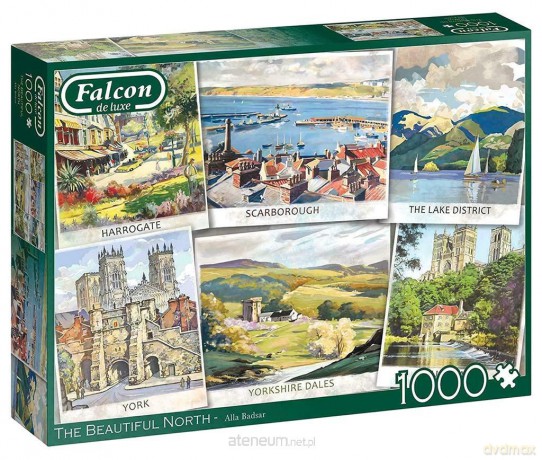 1000 el. Falcon Piękna północ [PUZZLE]
