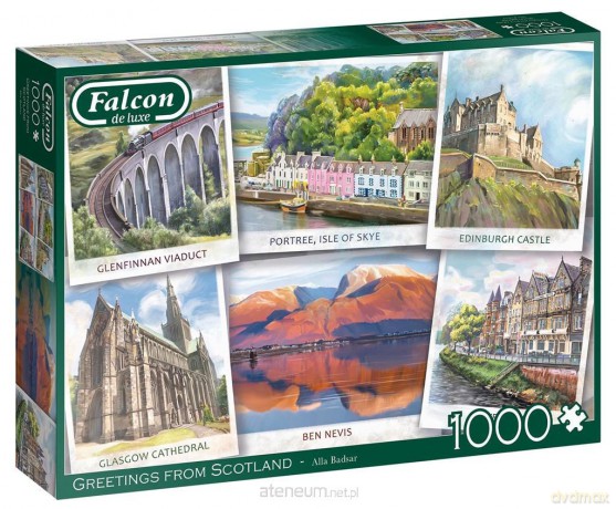 1000 el. Falcon Pozdrowienia ze Szkocji [PUZZLE]