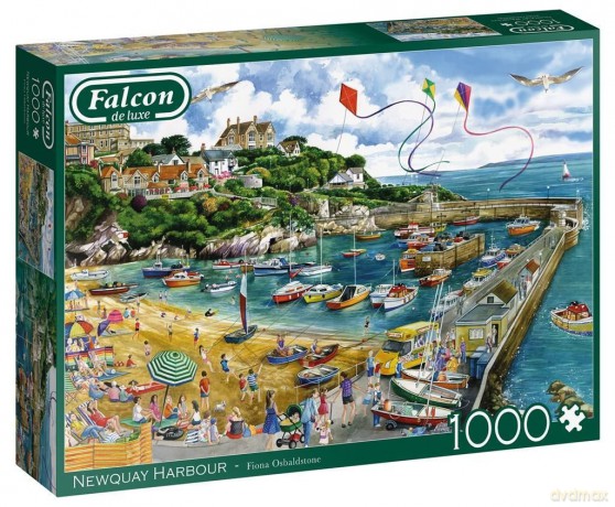 1000 el. Falcon Przystań w Newquay/Anglia [PUZZLE]