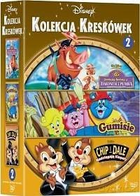 Kolekcja kreskówek Disney 2: Chip i Dale: Nadciągają kłopoty/Dookoła świata z Timonem i Pumbą/Gumisie: szalona wyprawa [3DVD]