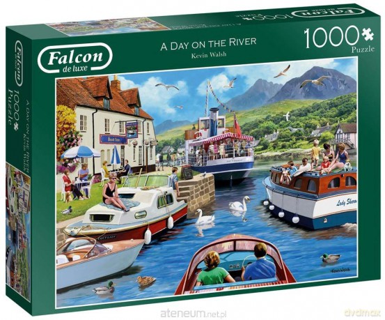 1000 el. Falcon Relaks nad rzeką [PUZZLE]