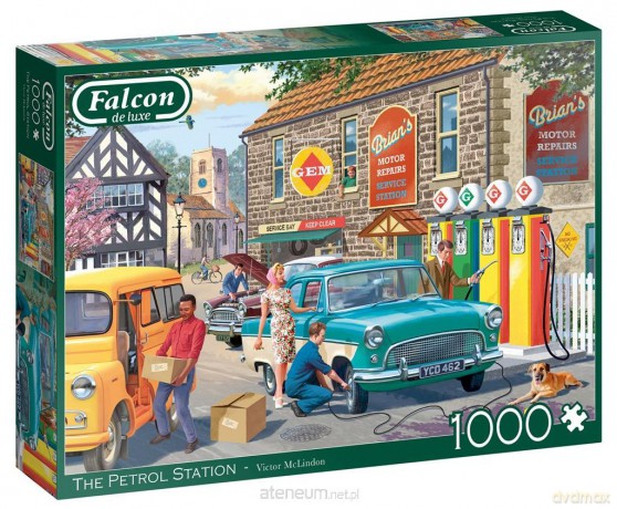 1000 el. Falcon Stacja benzynowa [PUZZLE]