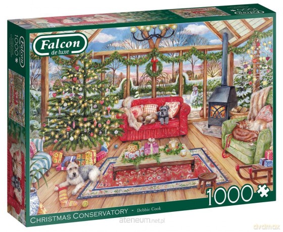 1000 el. Falcon Świąteczna oranżeria [PUZZLE]