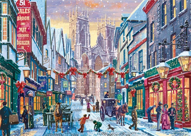 1000 el. Falcon Święta Bożego Narodzenia w NY [PUZZLE]