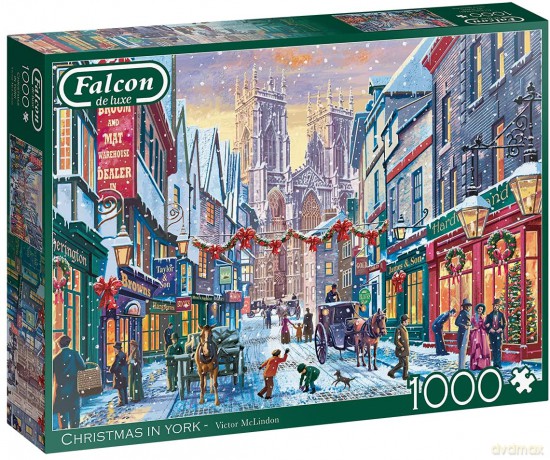 1000 el. Falcon Święta Bożego Narodzenia w NY [PUZZLE]