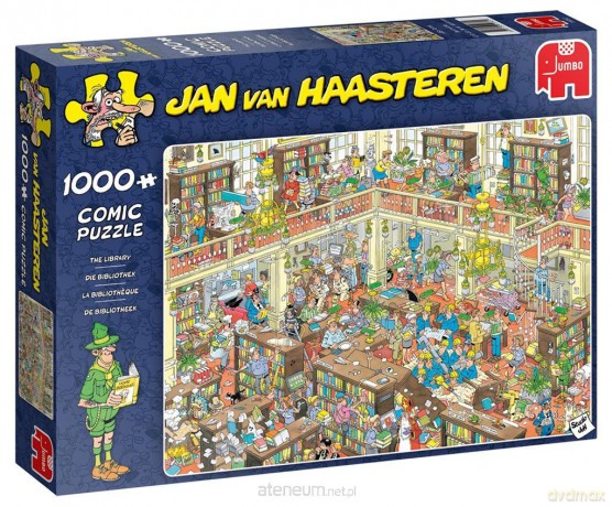 1000 el. Haasteren Biblioteka [PUZZLE]