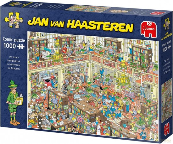 1000 el. Haasteren Biblioteka [PUZZLE]
