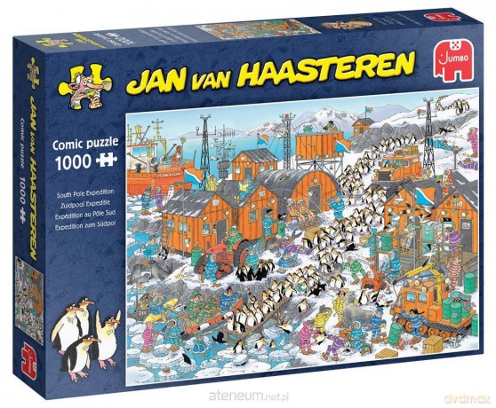 1000 el. Haasteren Ekspedycja na biegun płd [PUZZLE]