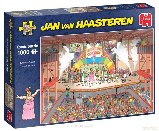 1000 el. Haasteren Konkurs Piosenki Europejskie [PUZZLE]