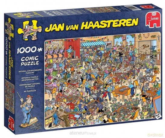 1000 el. Haasteren Mistrzostwa układania puzzli [PUZZLE]
