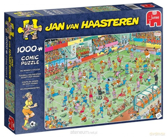 1000 el. Haasteren MŚ kobiet w piłce nożnej [PUZZLE]