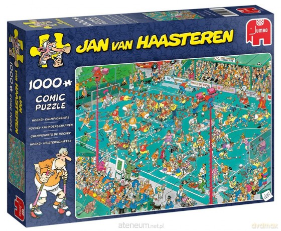 1000 el. Haasteren MŚ w hokeju na trawie [PUZZLE]