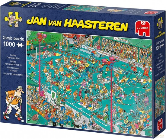 1000 el. Haasteren MŚ w hokeju na trawie [PUZZLE]