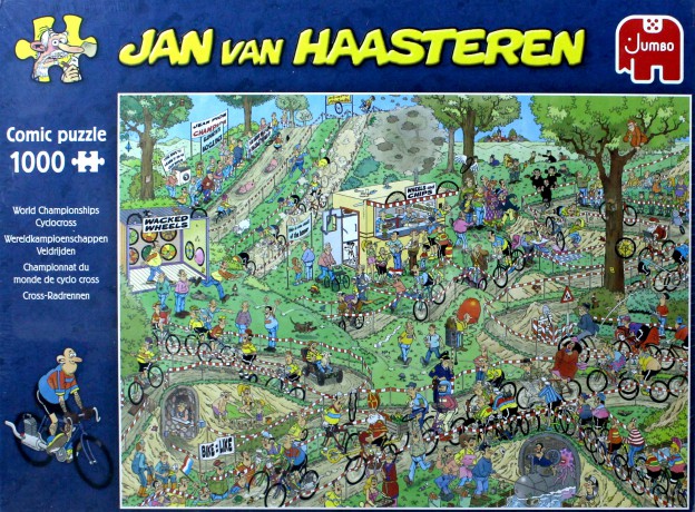 1000 el. Haasteren MŚ w kolarstwie przełajowym [PUZZLE]