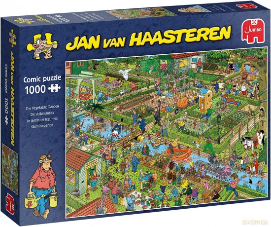 1000 el. Haasteren Ogród warzywny [PUZZLE]