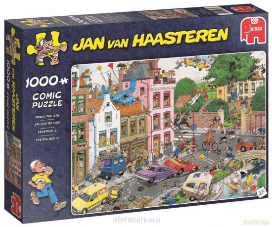 1000 el. Haasteren Piątek trzynastego [PUZZLE]