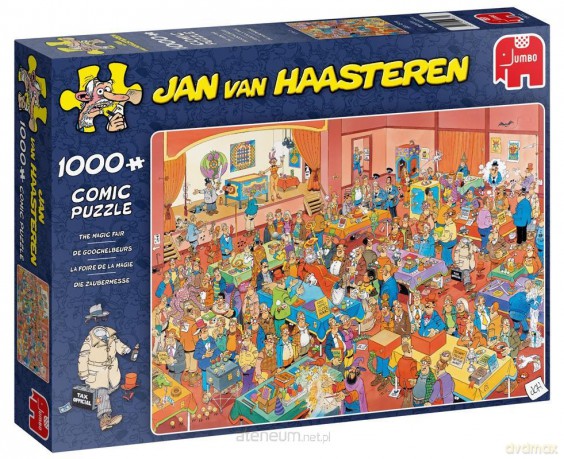 1000 el. Haasteren Pokazy magicznych sztuczek [PUZZLE]