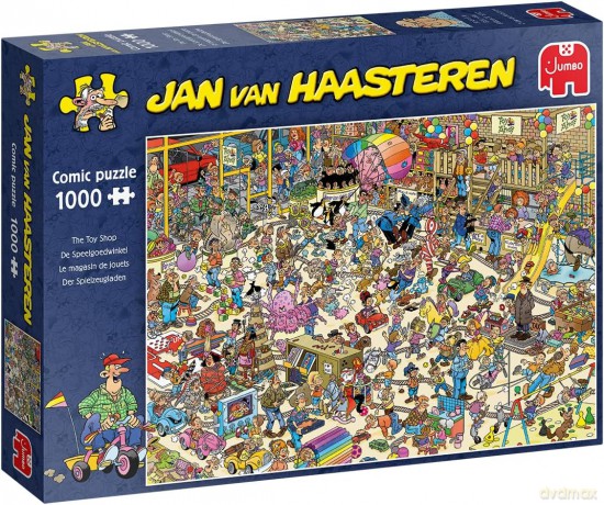 1000 el. Haasteren Sklep z zabawkami [PUZZLE]