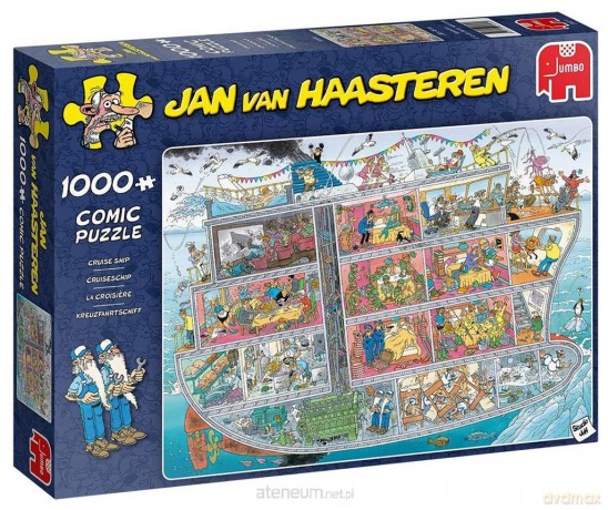 1000 el. Haasteren Statek wycieczkowy [PUZZLE]