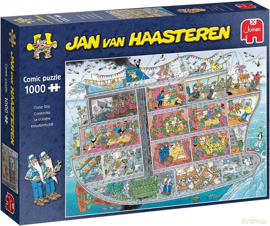 1000 el. Haasteren Statek wycieczkowy [PUZZLE]