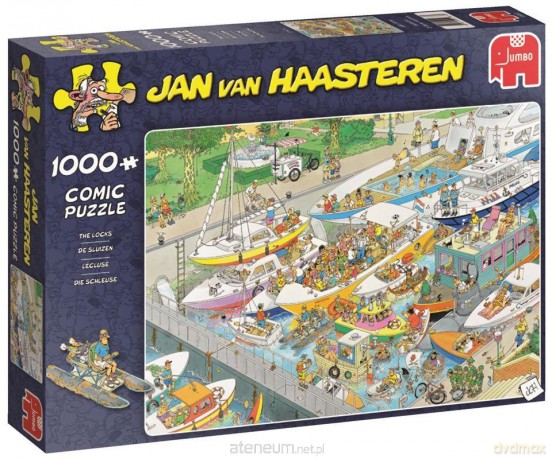 1000 el. Haasteren Śluza wodna [PUZZLE]