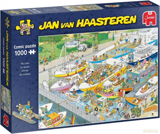 1000 el. Haasteren Śluza wodna [PUZZLE]