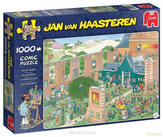 1000 el. Haasteren Wystawa dzieł sztuki [PUZZLE]