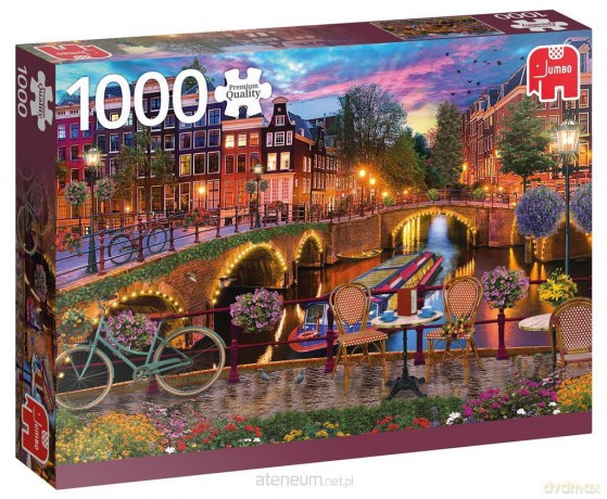 1000 el. PC Kanał w Amsterdamie [PUZZLE]