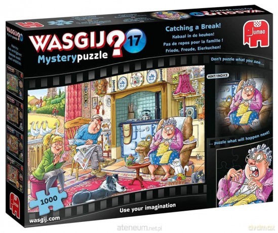 1000 el. Wasgij Chwila spokoju [PUZZLE]