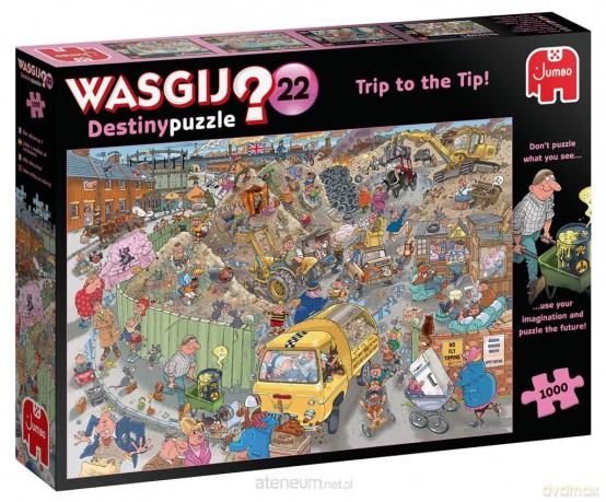 1000 el. Wasgij Destiny 22 Wysypisko śmieci [PUZZLE]