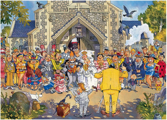 1000 el. Wasgij Najważniejszy dzień w życiu [PUZZLE]