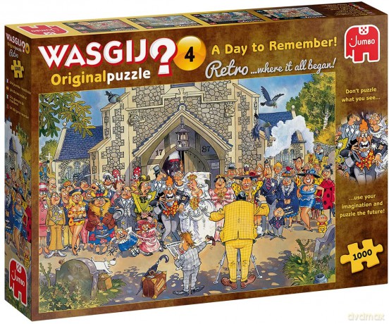 1000 el. Wasgij Najważniejszy dzień w życiu [PUZZLE]