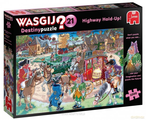 1000 el. Wasgij Napad na drodze [PUZZLE]