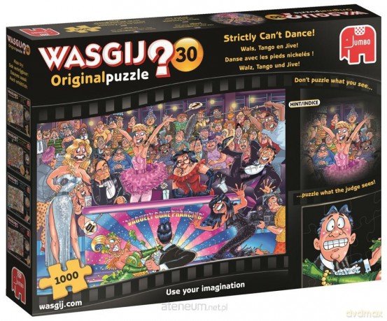 1000 el. Wasgij Nie potraficie tańczyć! [PUZZLE]