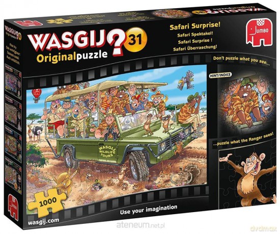 1000 el. Wasgij Niespodziankana safari [PUZZLE]