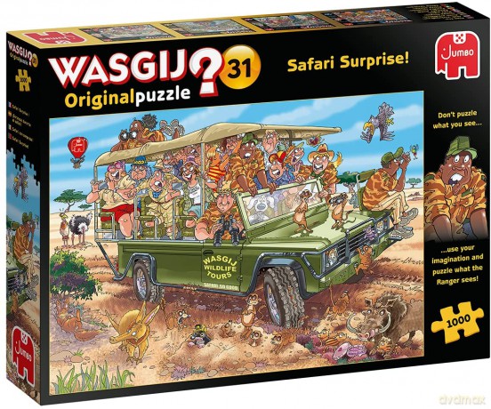 1000 el. Wasgij Niespodziankana safari [PUZZLE]