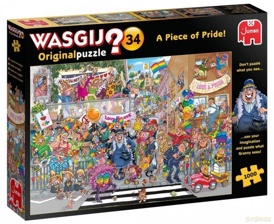 1000 el. Wasgij Odrobina dumy [PUZZLE]
